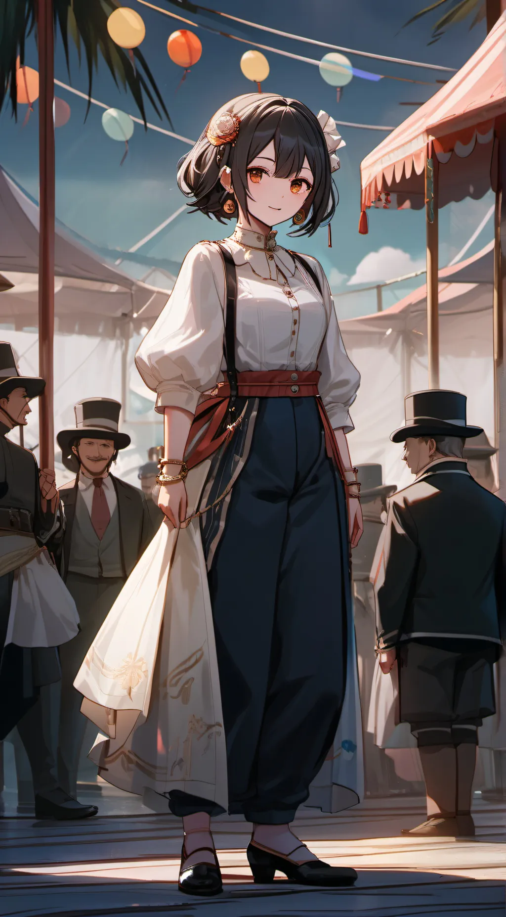 ai character: Pomni background