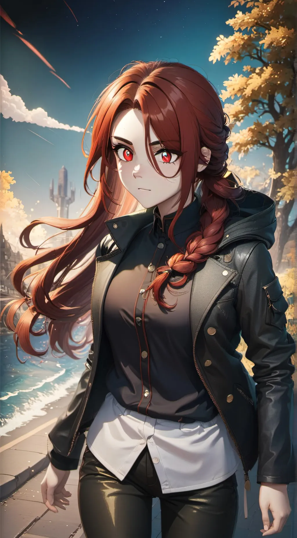 ai character: Amaia background