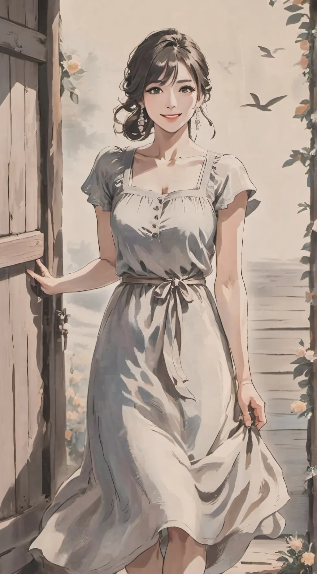 ai character: ana background