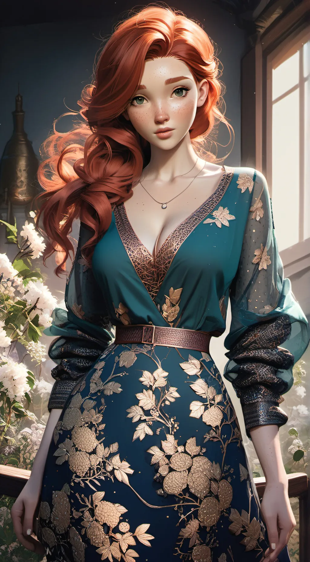 ai character: Lucia background