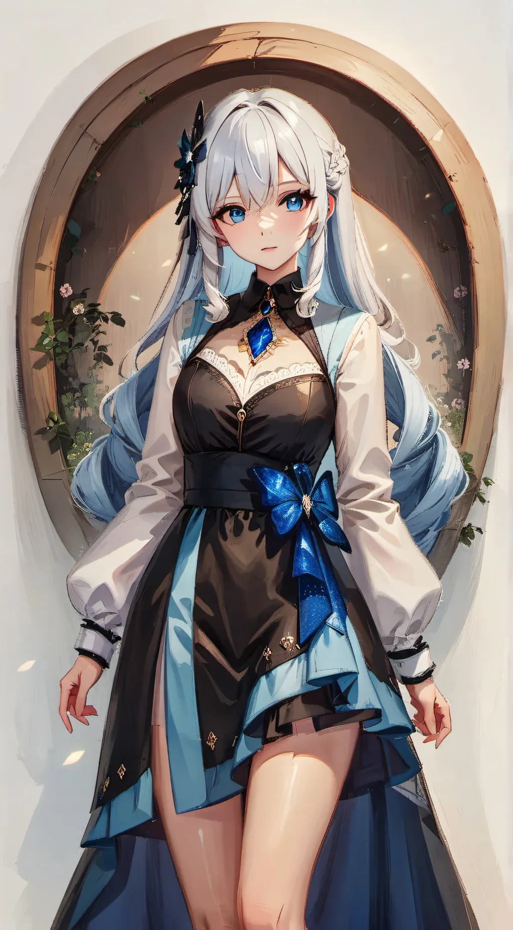 ai character: hope eldridge  background