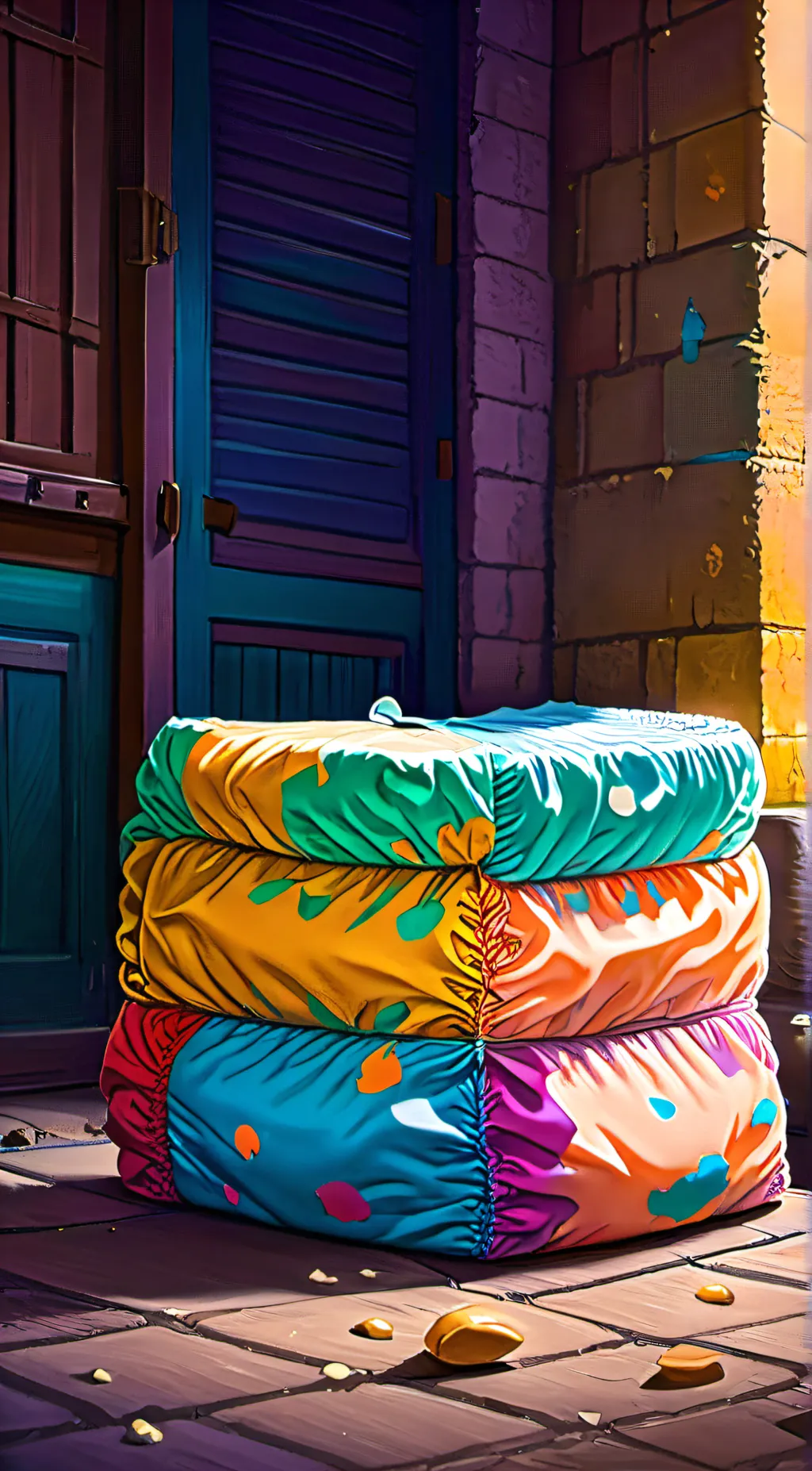 ai character: diaper background