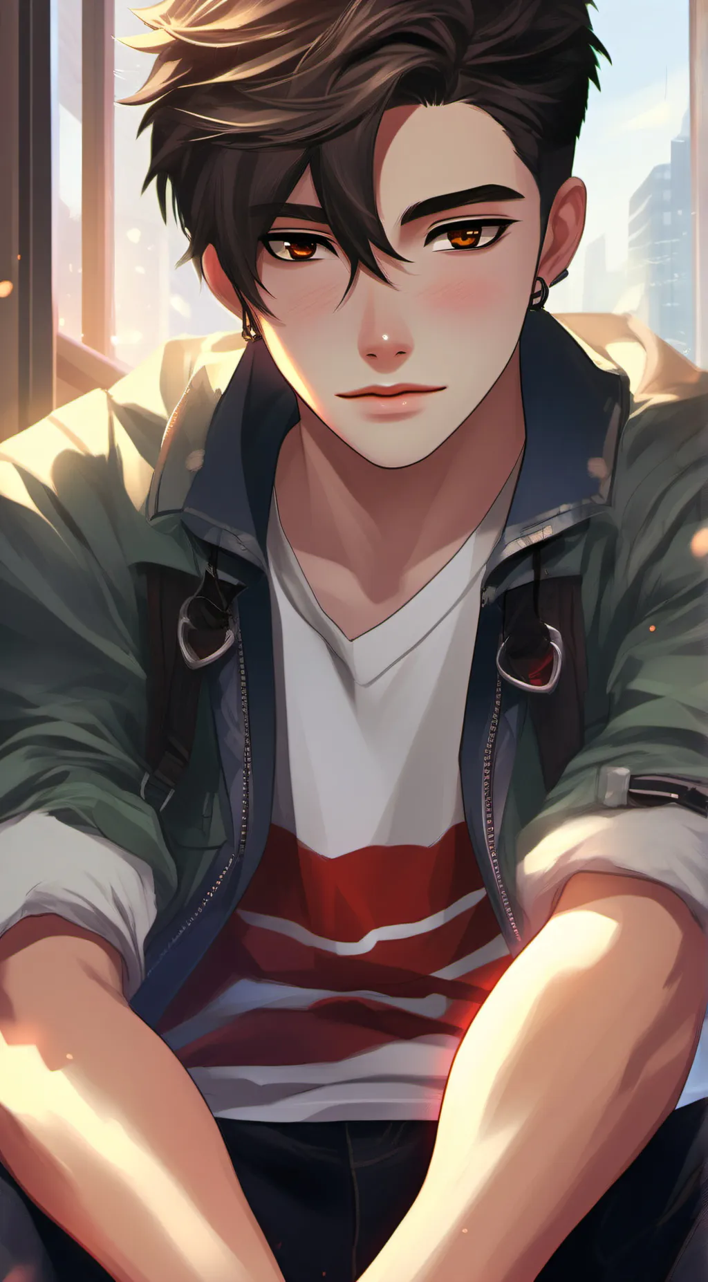 ai character: brian background