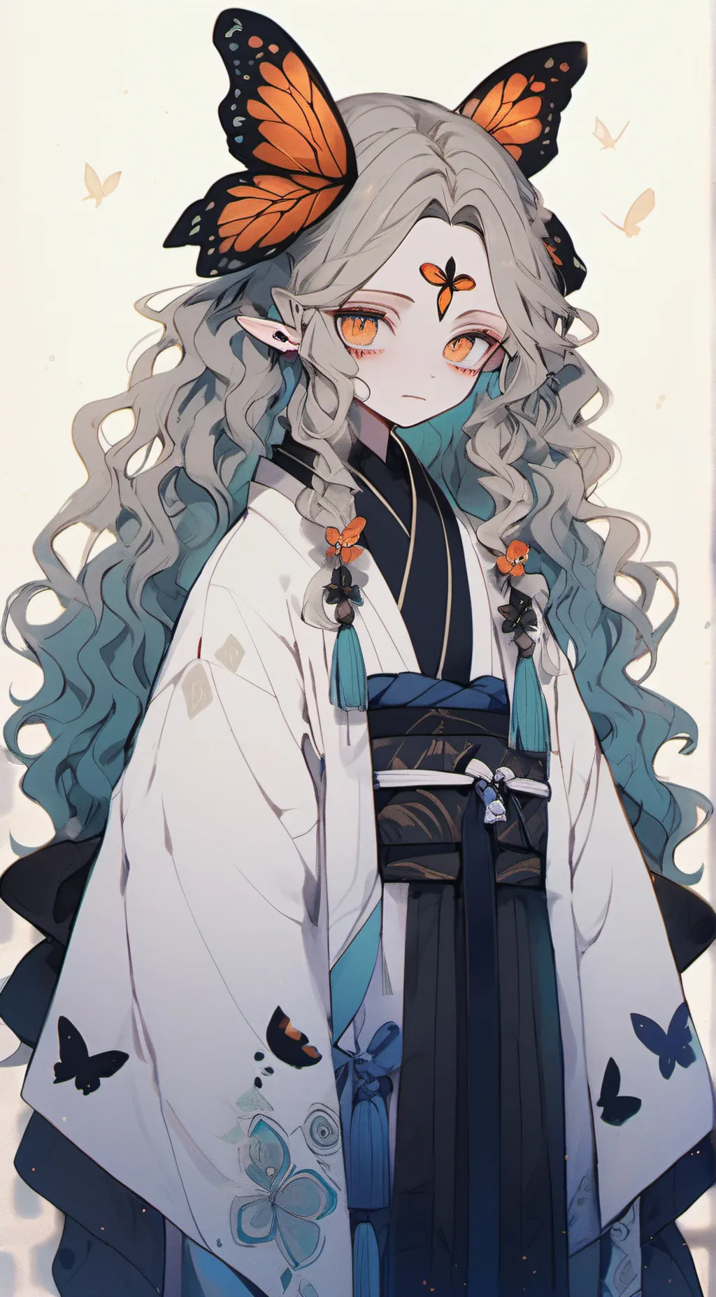 ai character: Zanisikio clouuñ background