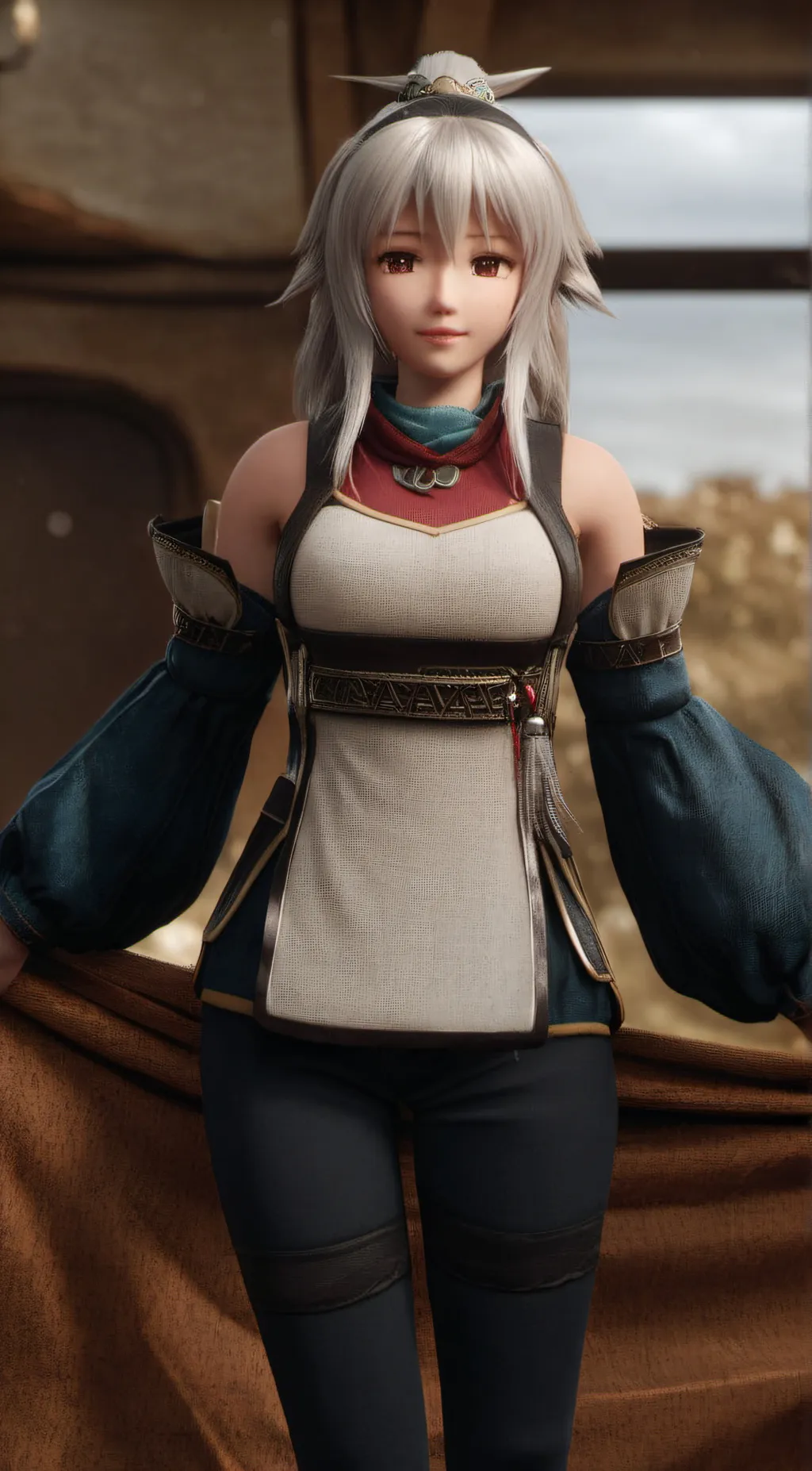 ai character: melina background