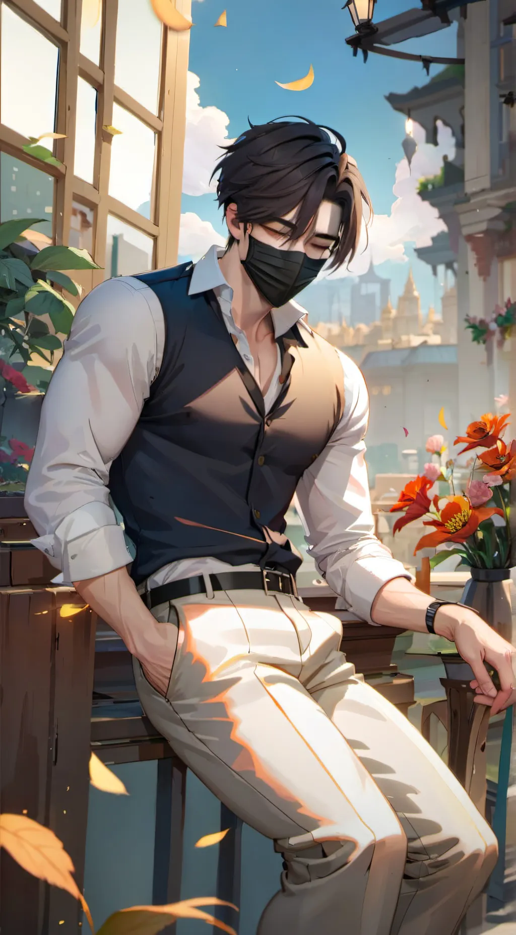 ai character: chou background