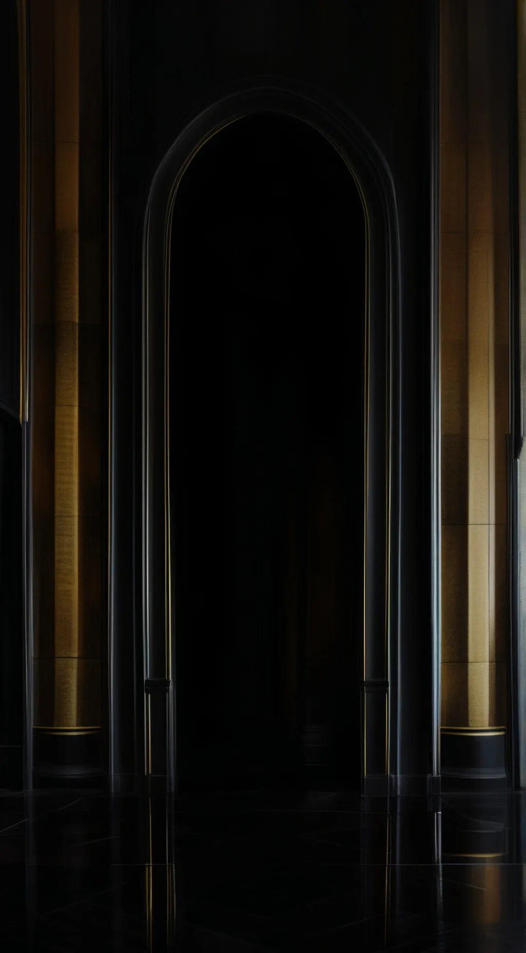 ai character: Hallway of truth background