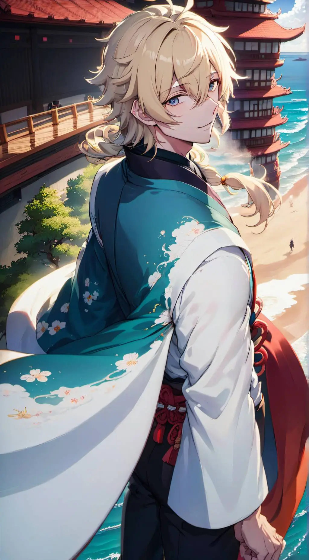 ai character: Urahara Kisuke background