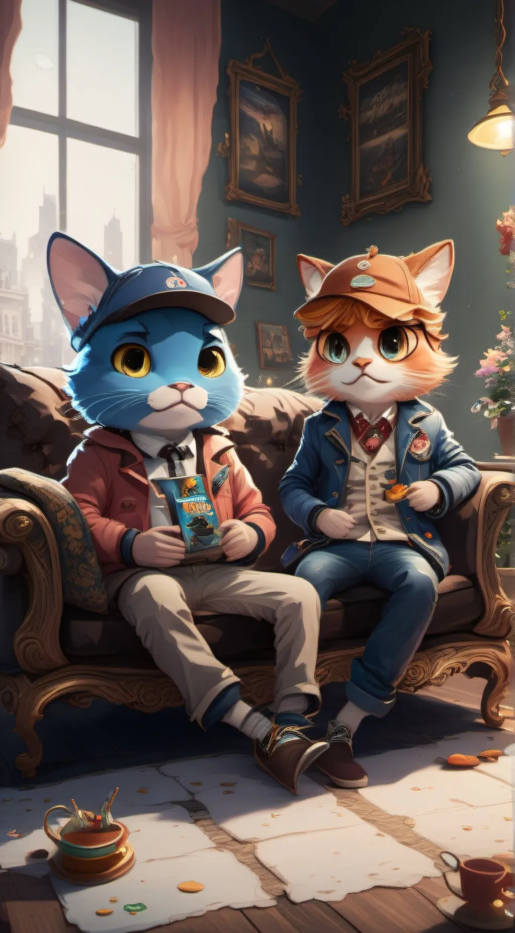 ai character: gumball background