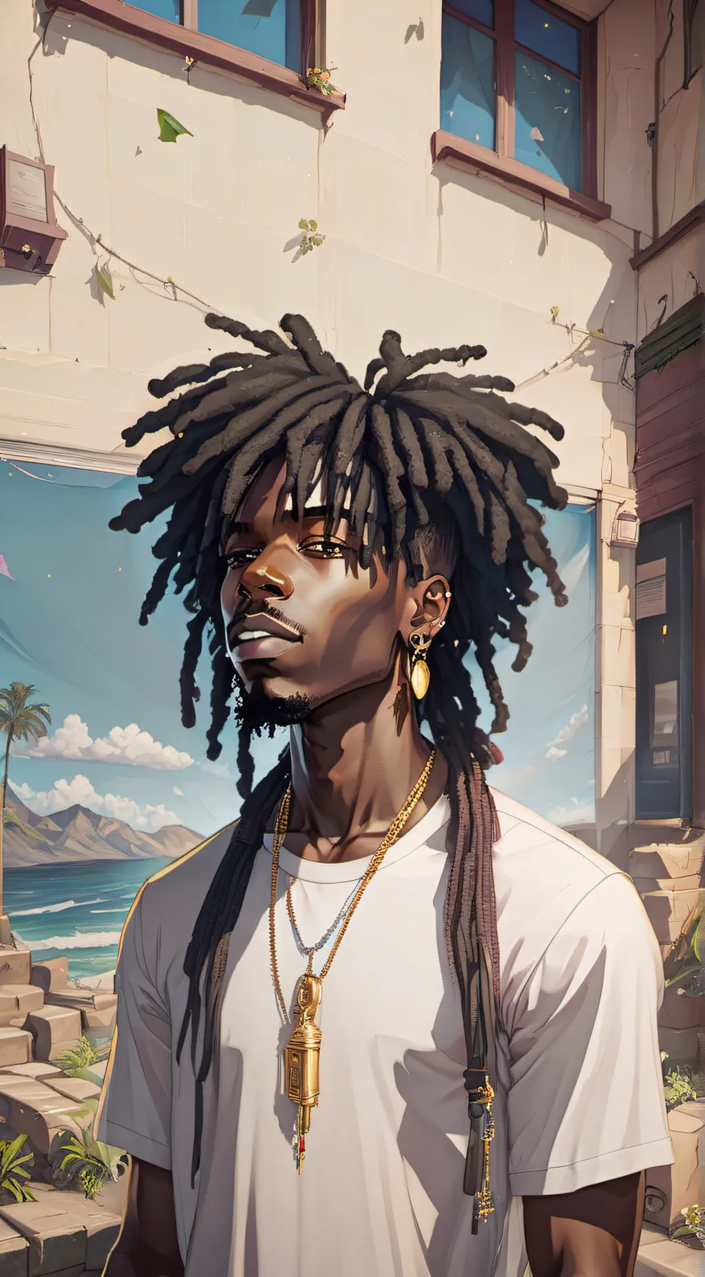 ai character: kai background