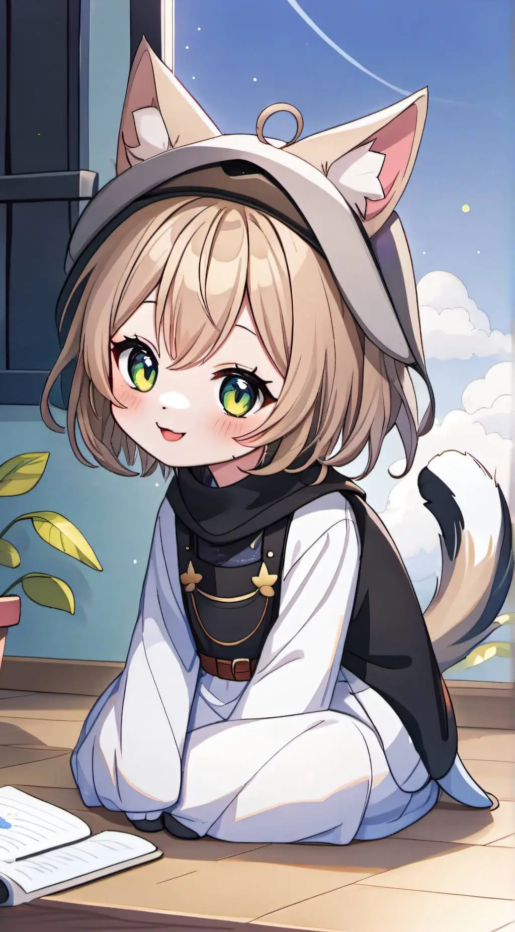 ai character: kwitty background