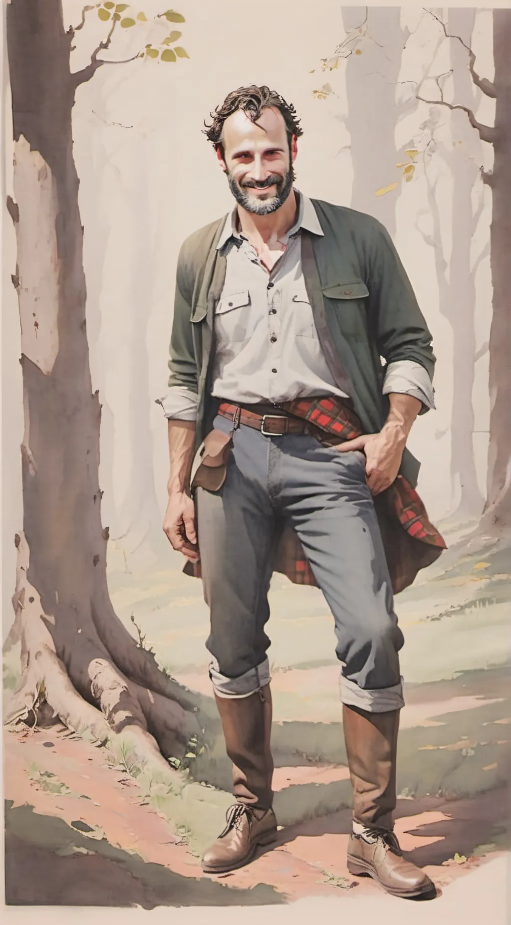 Talkie AI - Chat with Rick Grimes