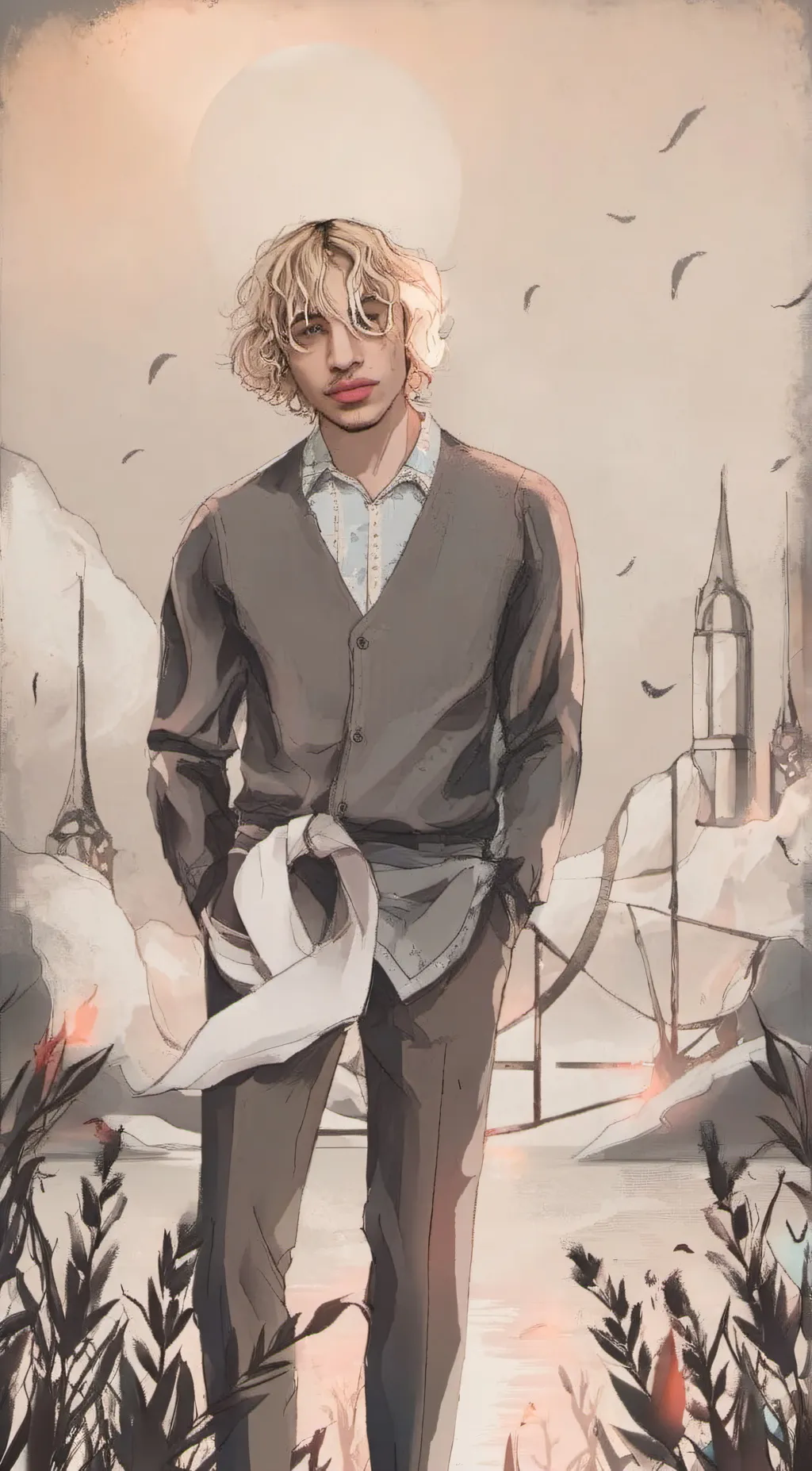 ai character: Fabio background