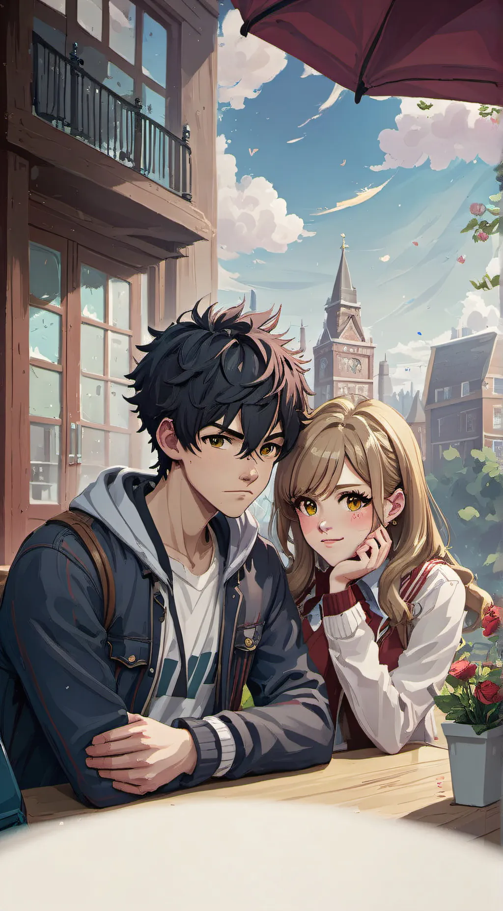 ai character: kai<3 background