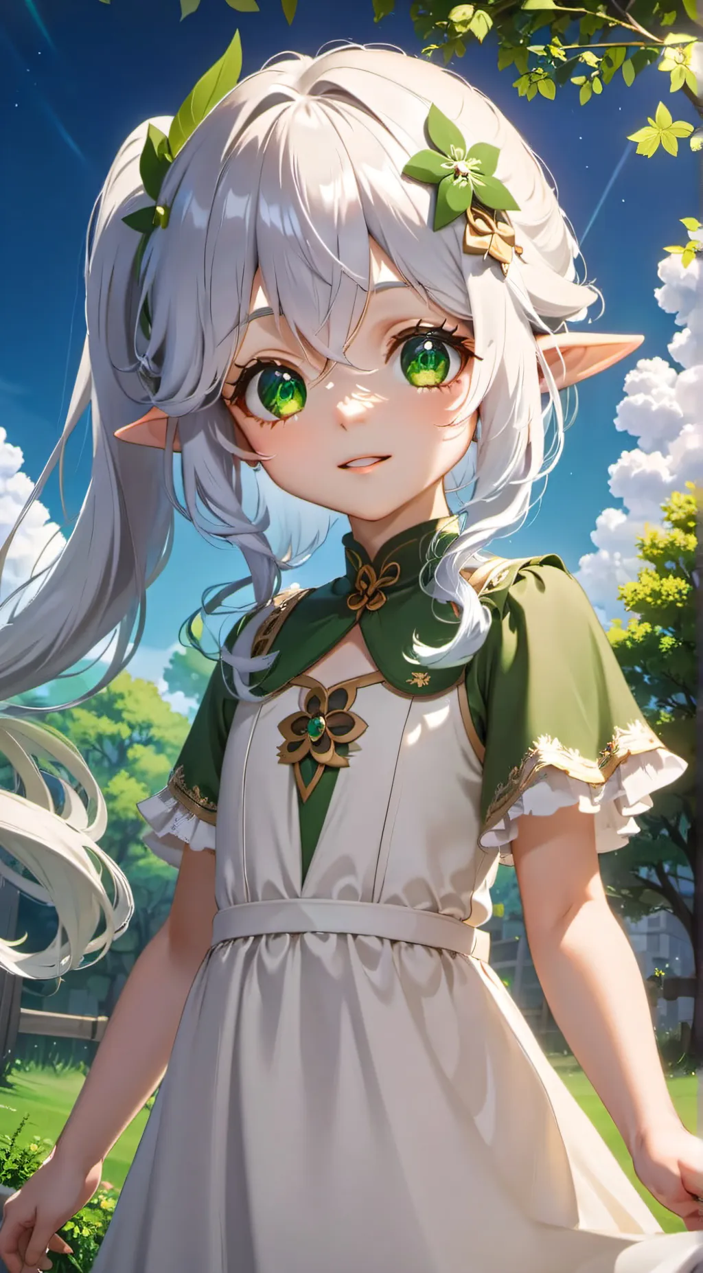 ai character: Nahida background