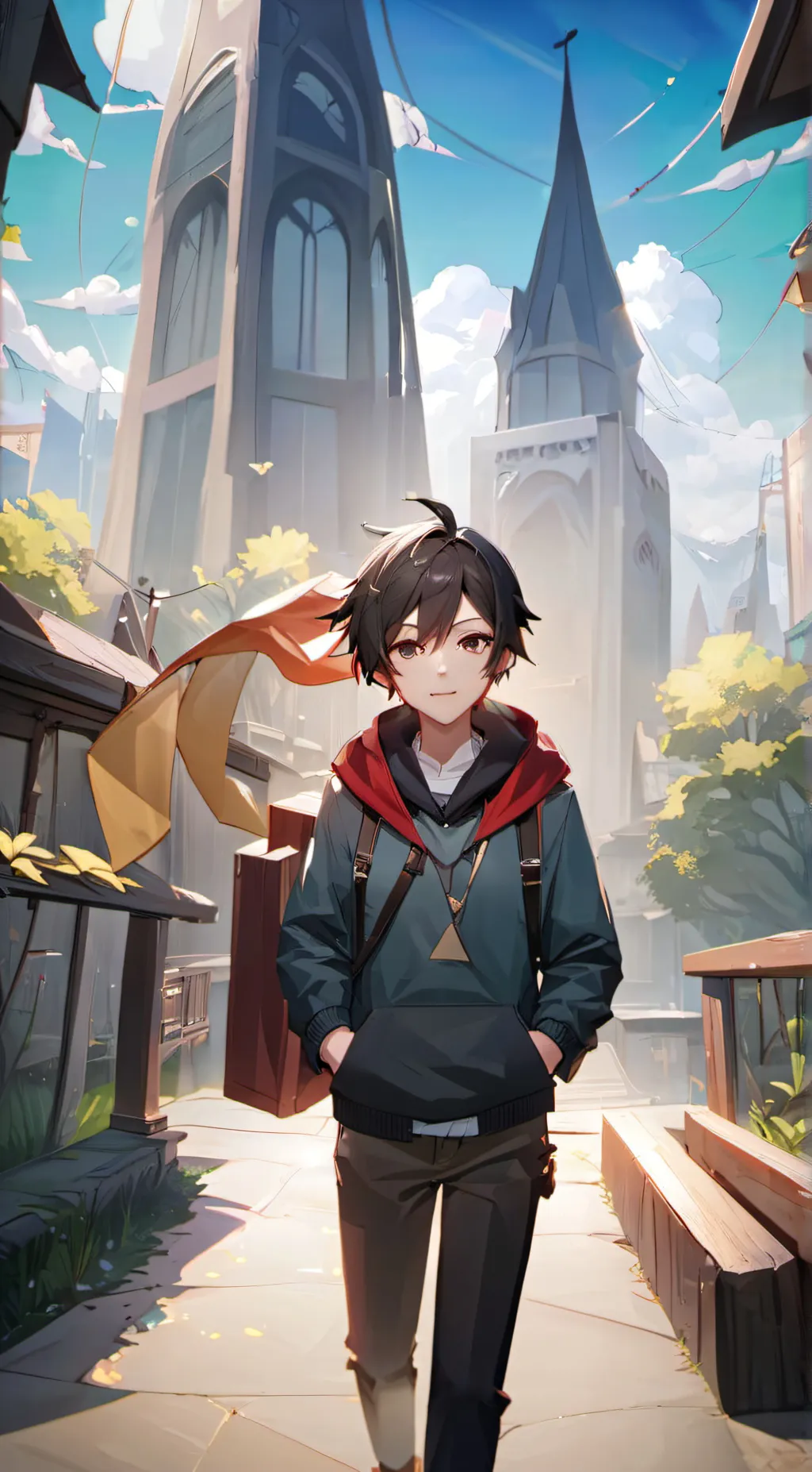 ai character: Evan background