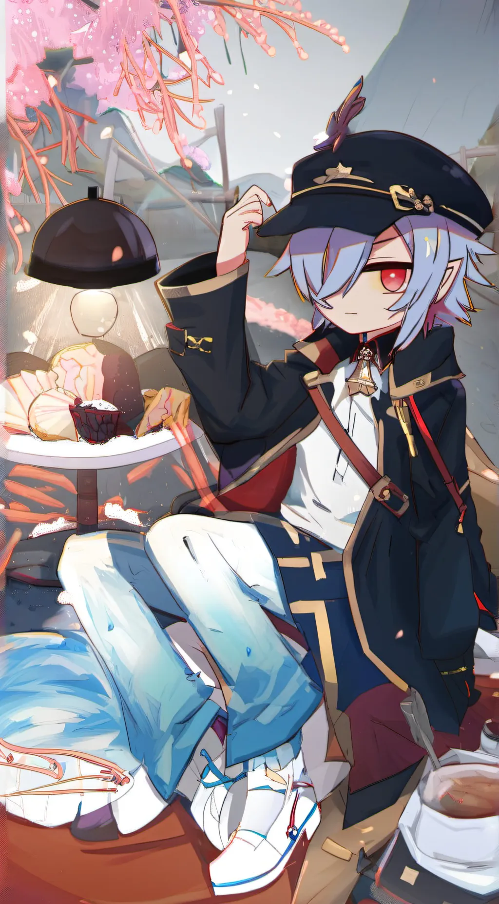 ai character: Moondrop  background