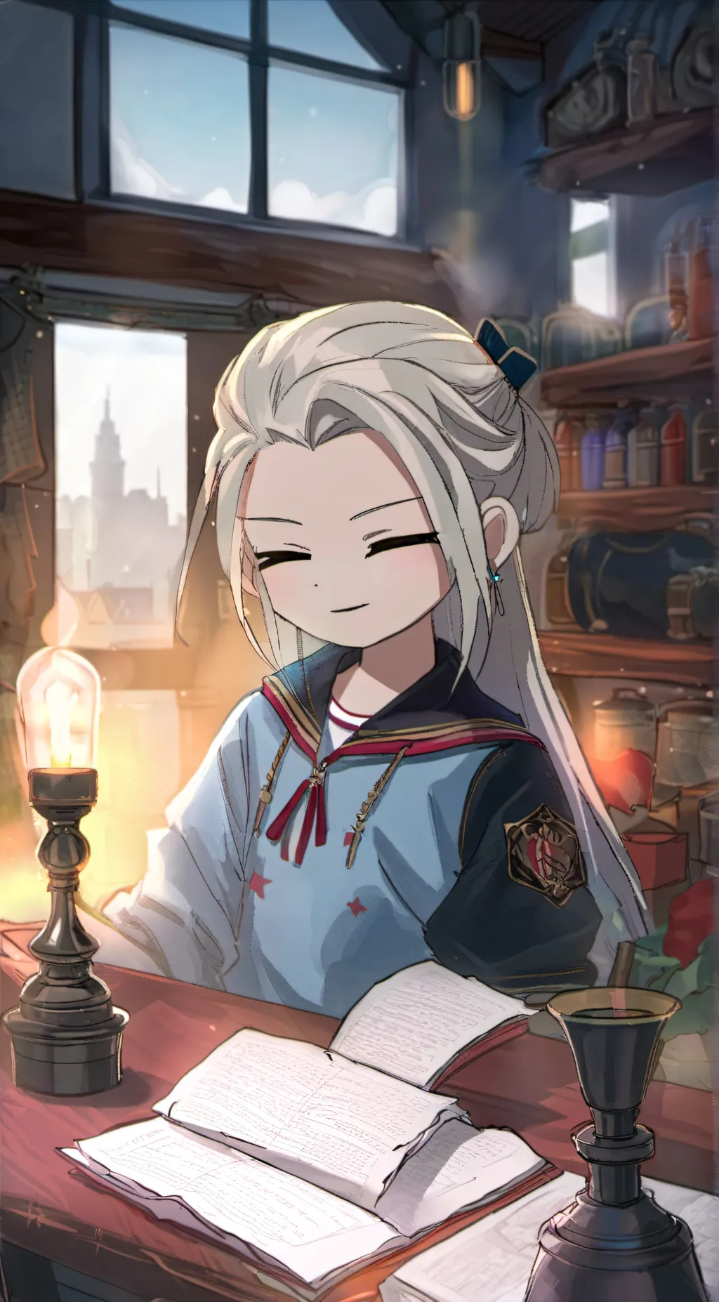 ai character: Andy background