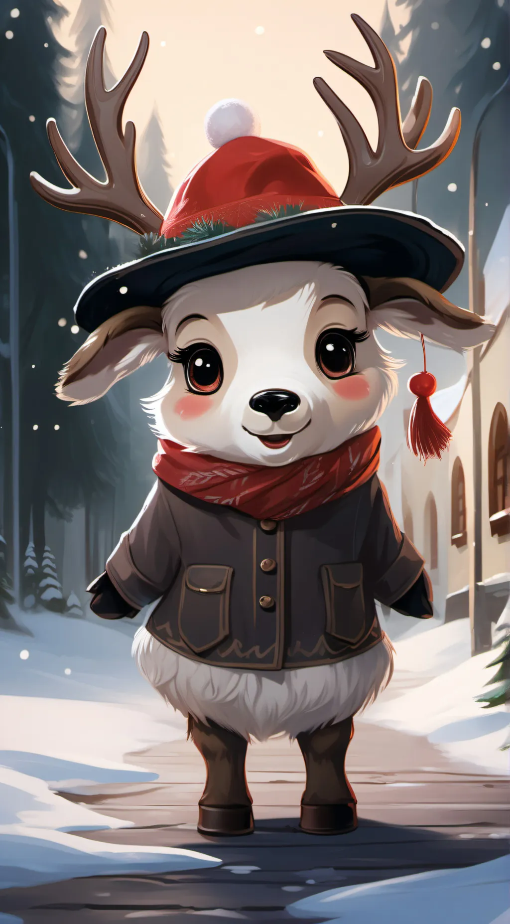 ai character: Tony Tony Chopper background