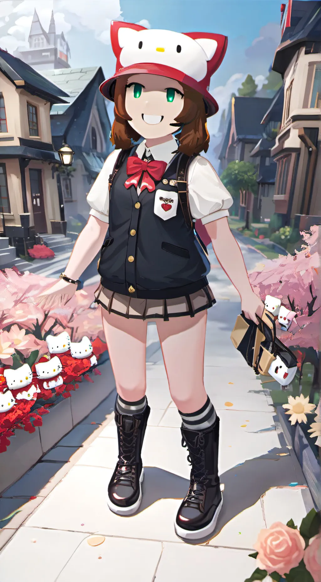 ai character: my roblox avatar  background