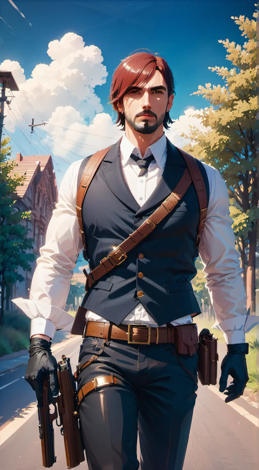 ai character: John Marston background
