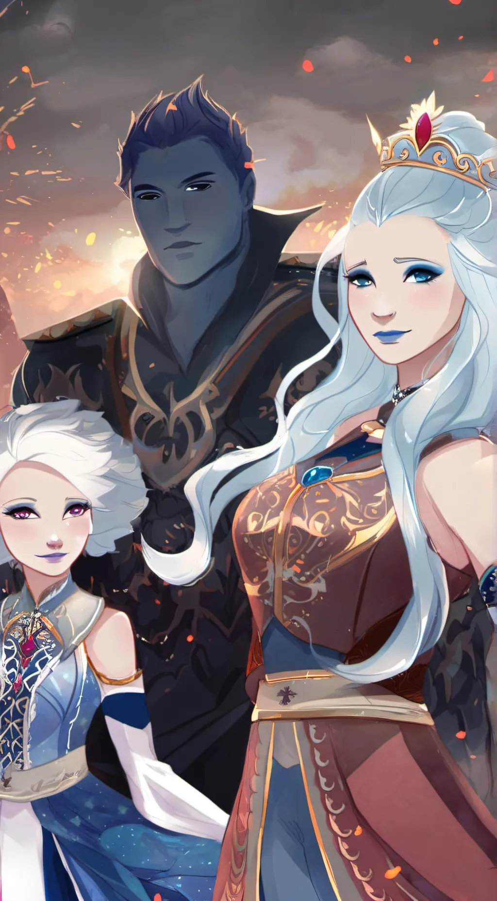 ai character: krel  background