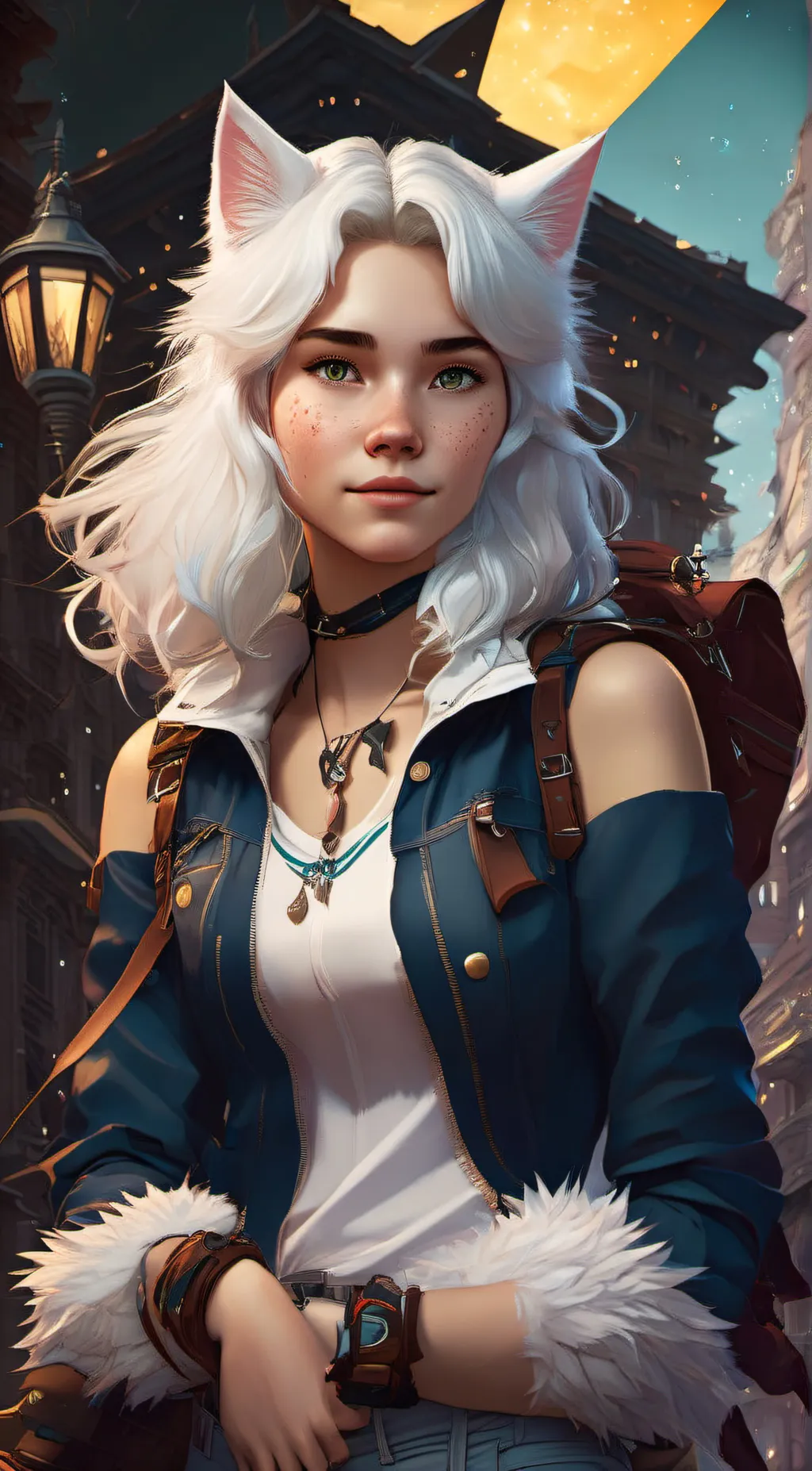 ai character: kristal background