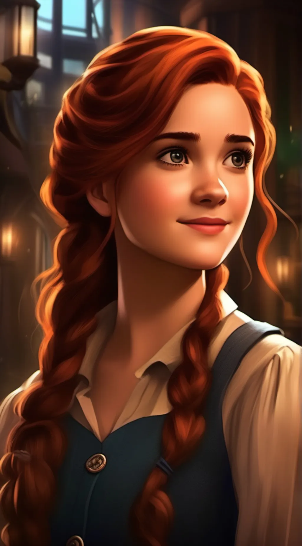 ai character: ginny and Georgia background