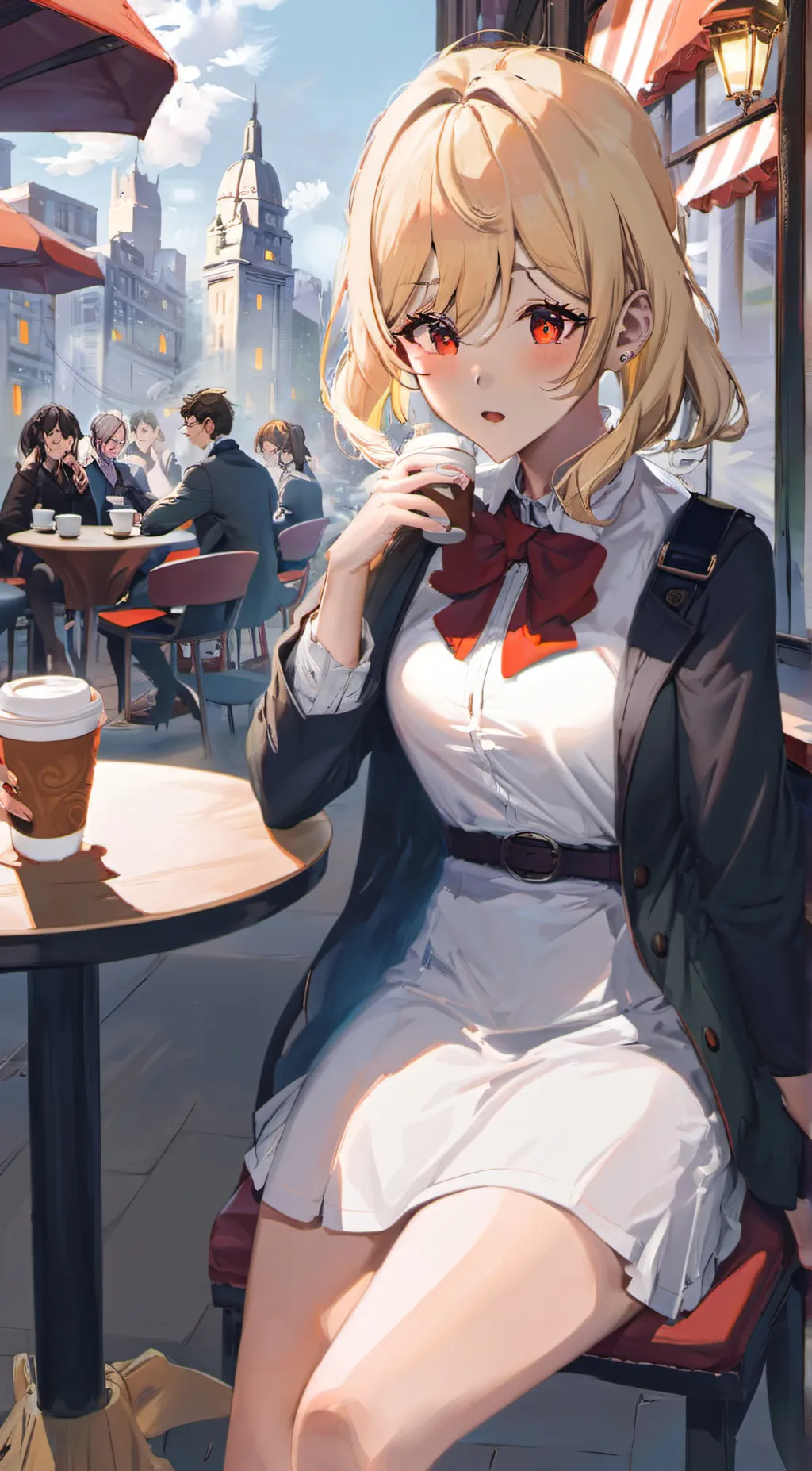 ai character: lilly background