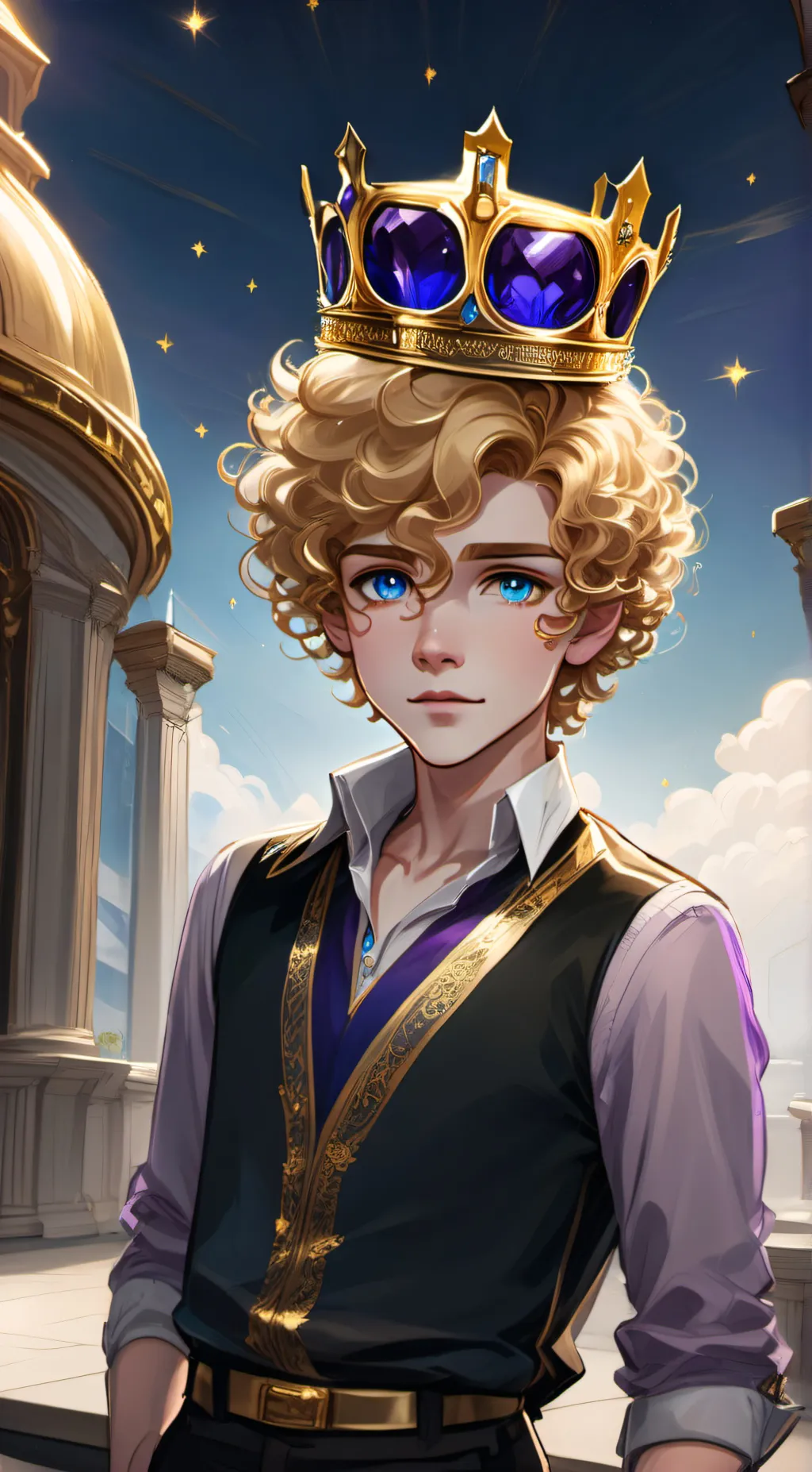 ai character: kyoto background