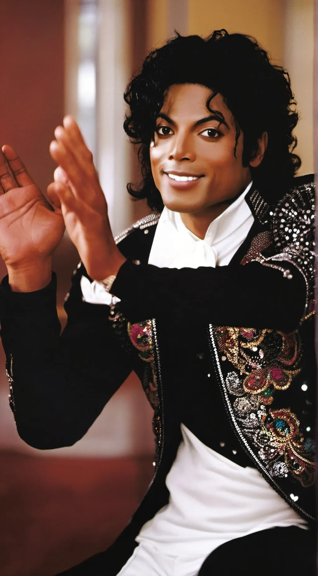ai character: Micheal Jackson background