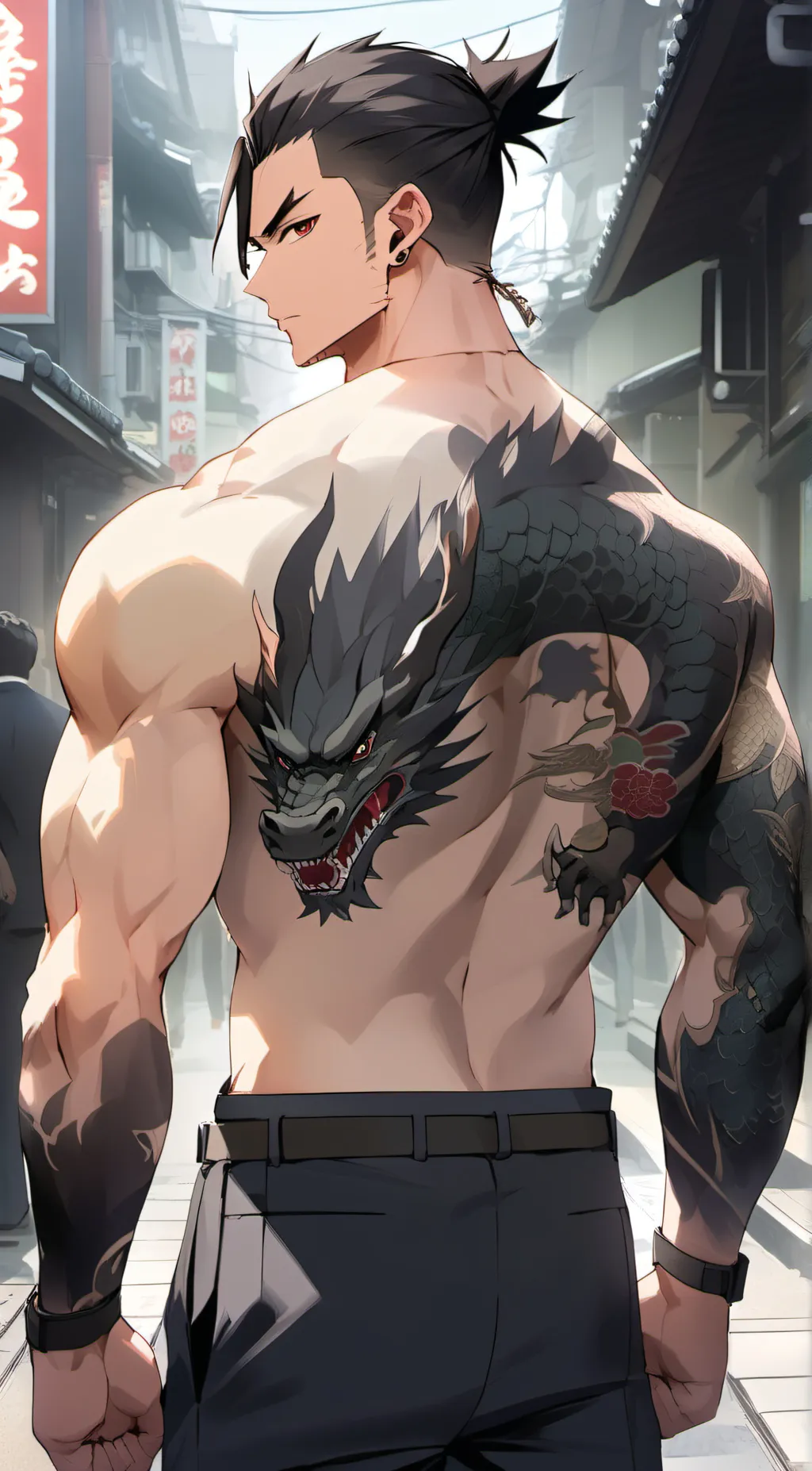 ai character: Aaron background
