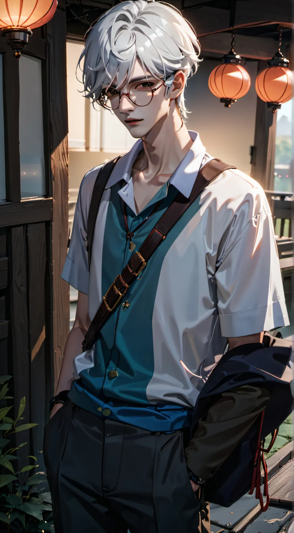 ai character: theo background