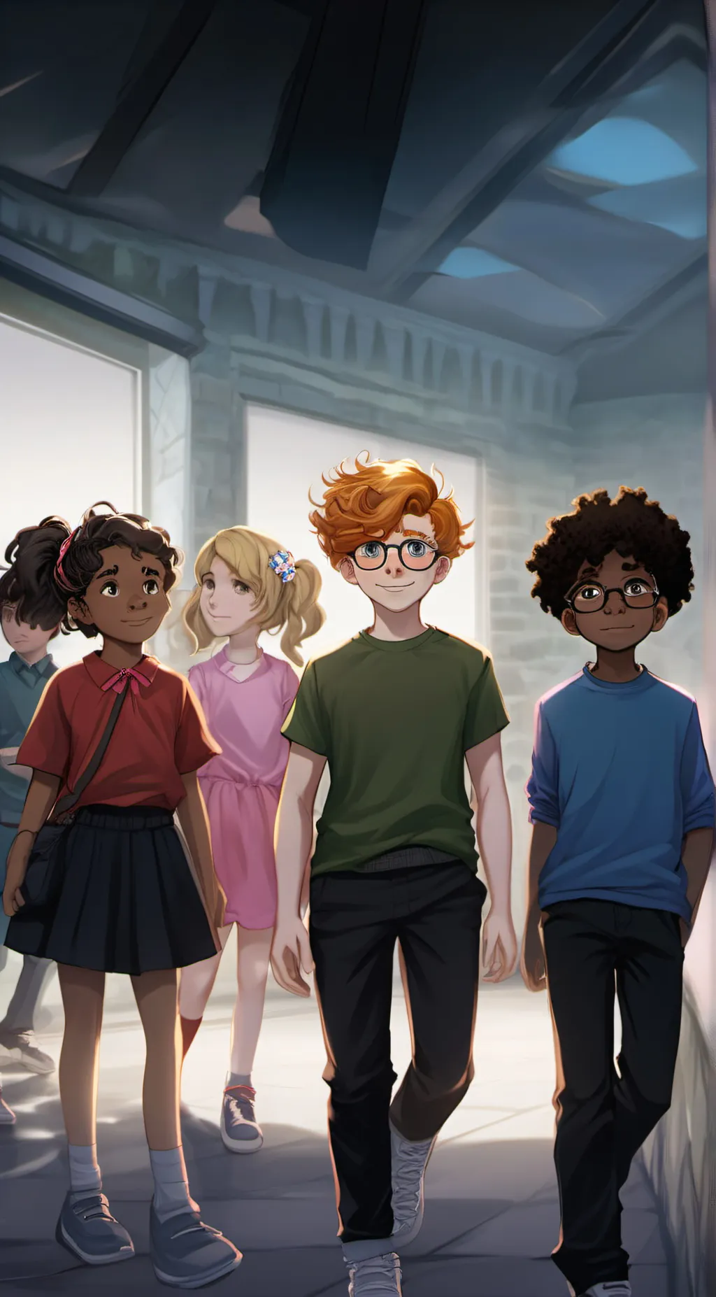 ai character: Missing Children background