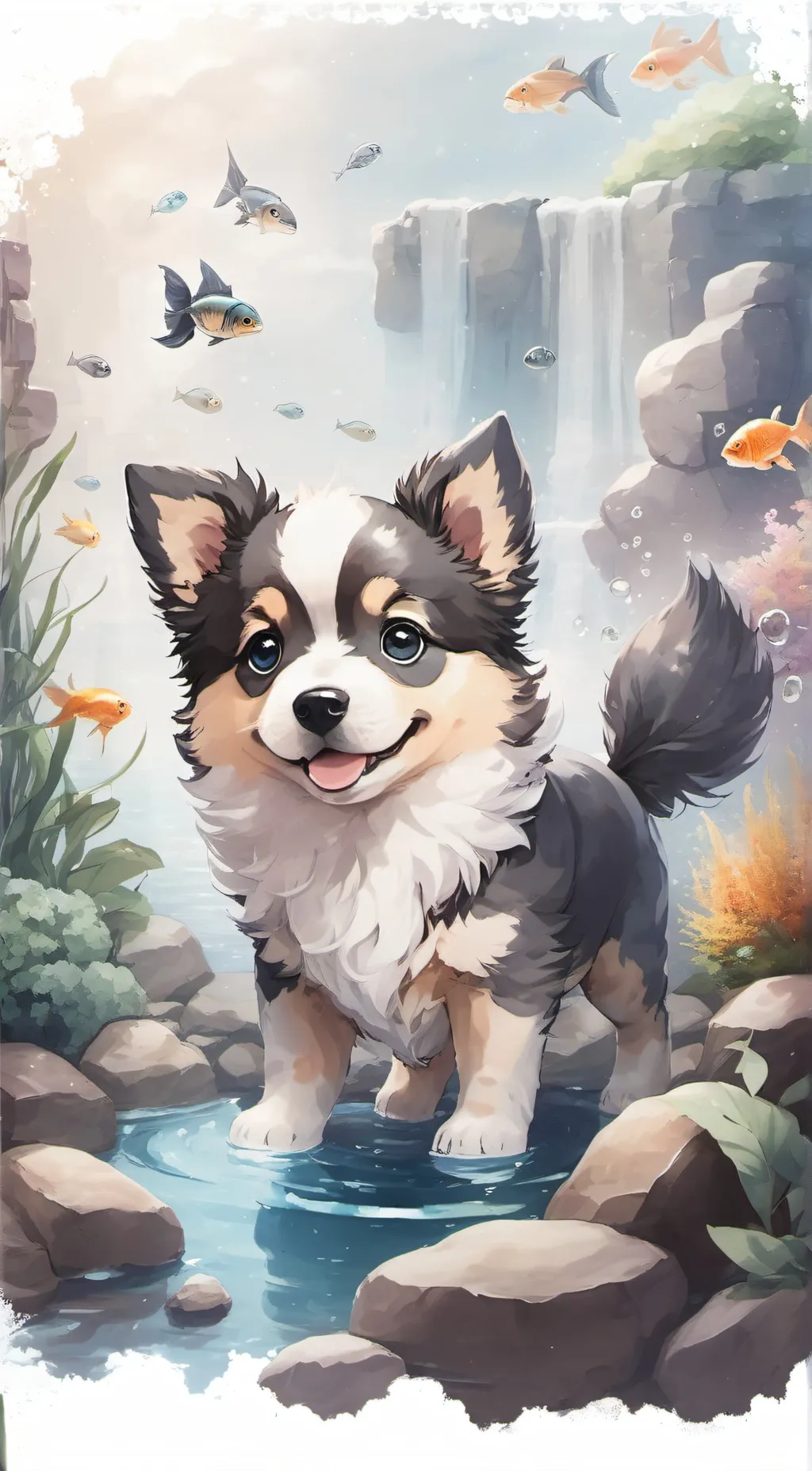 ai character: Leo  background