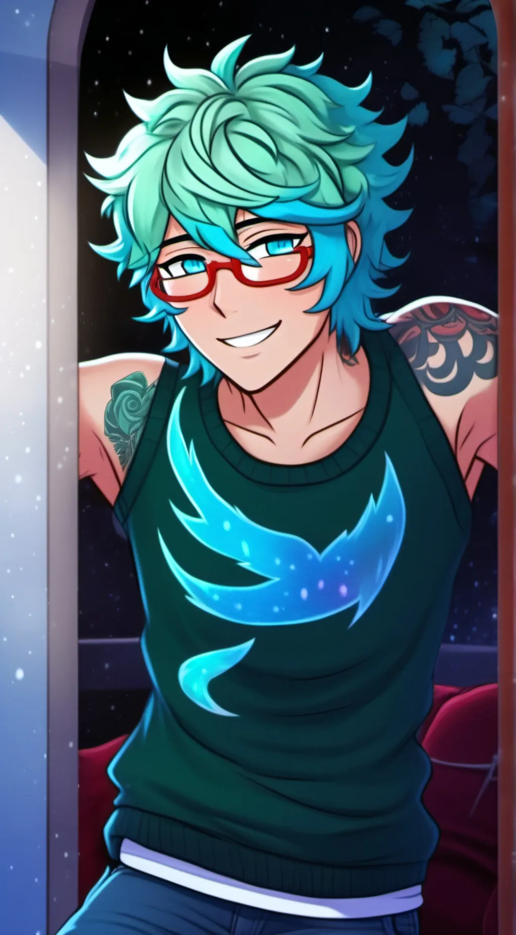 ai character: cove holden background