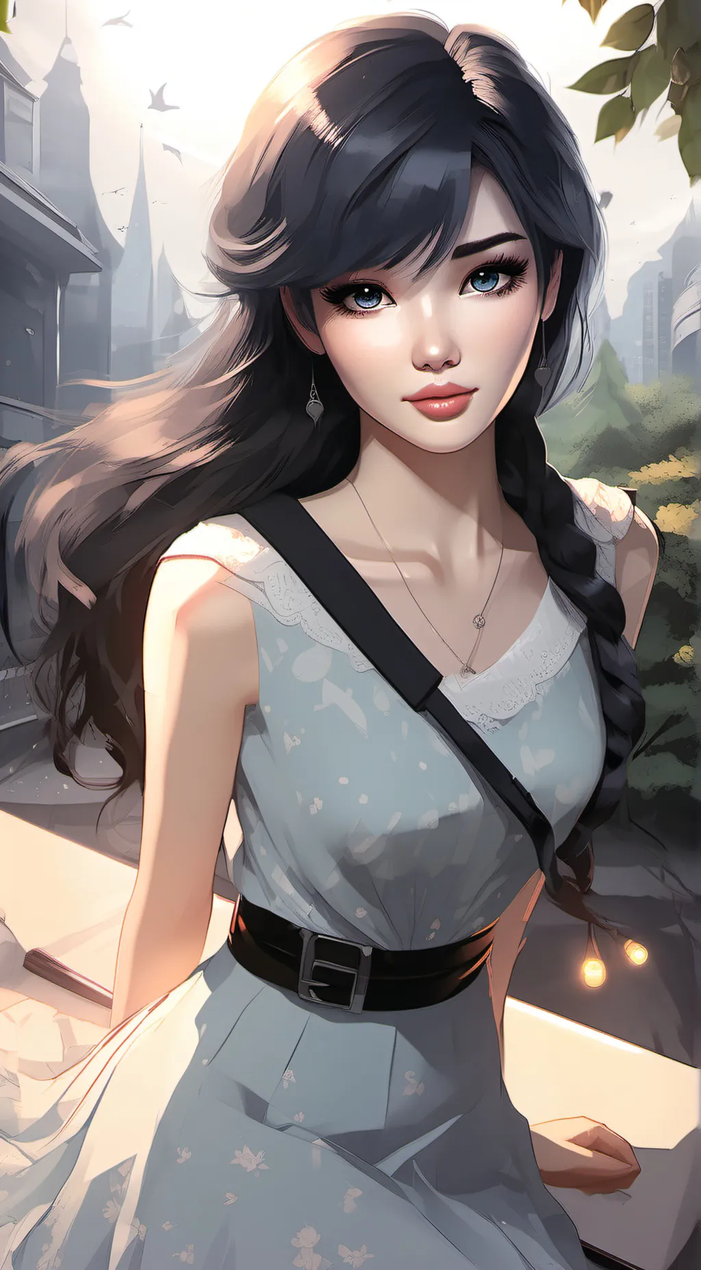 ai character: Marinnate  background