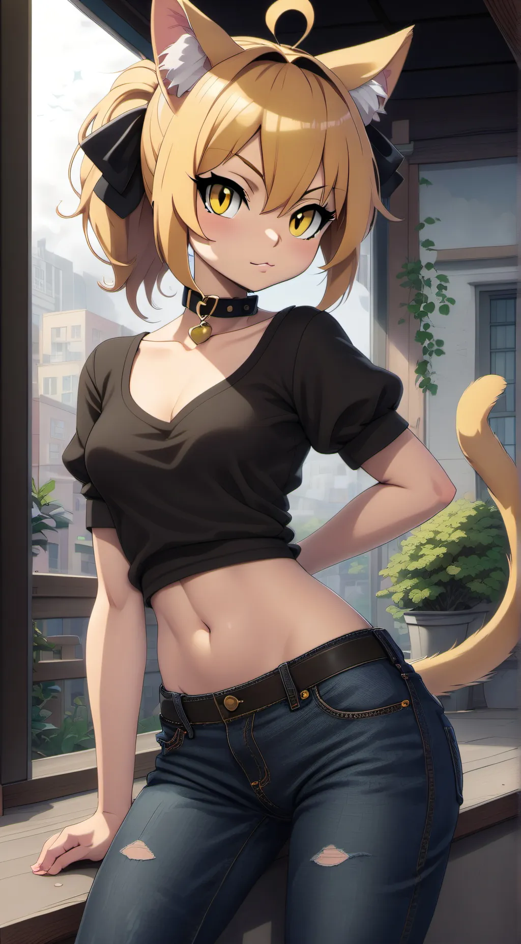 ai character: Neky background