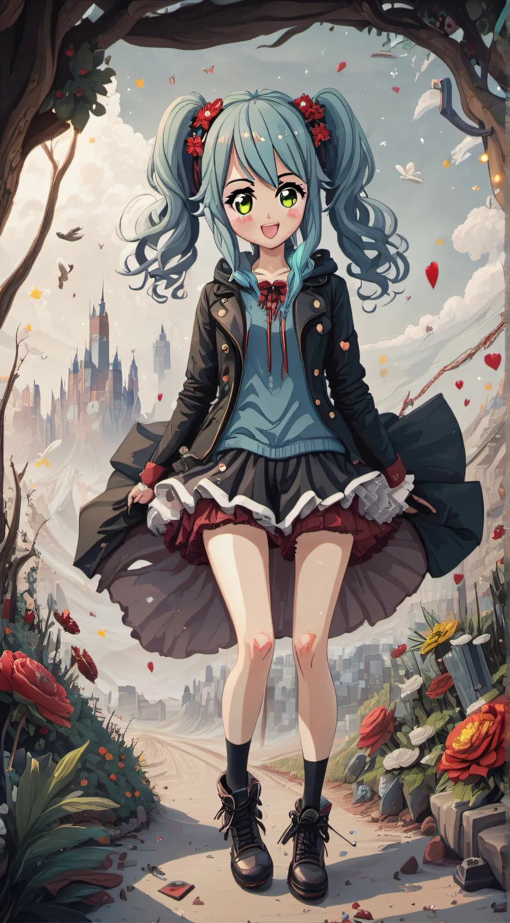 ai character: Mackenzie  background