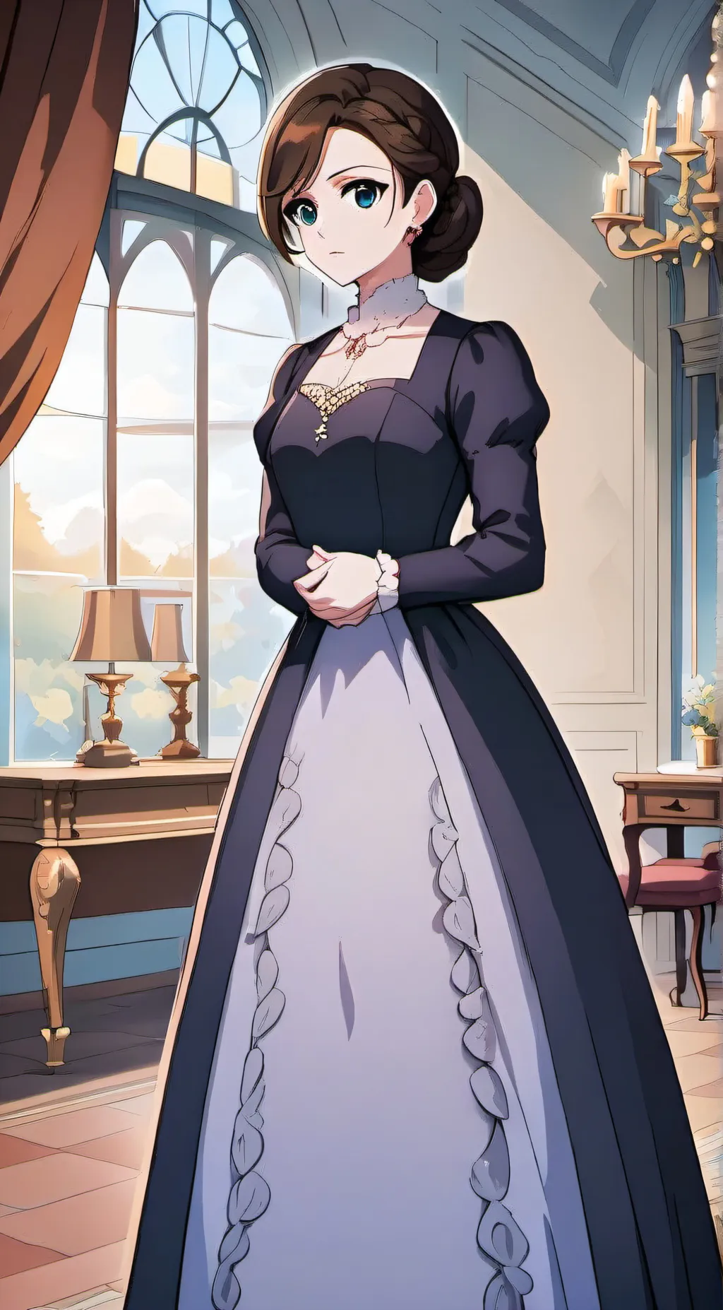 ai character: Rude Step mom background