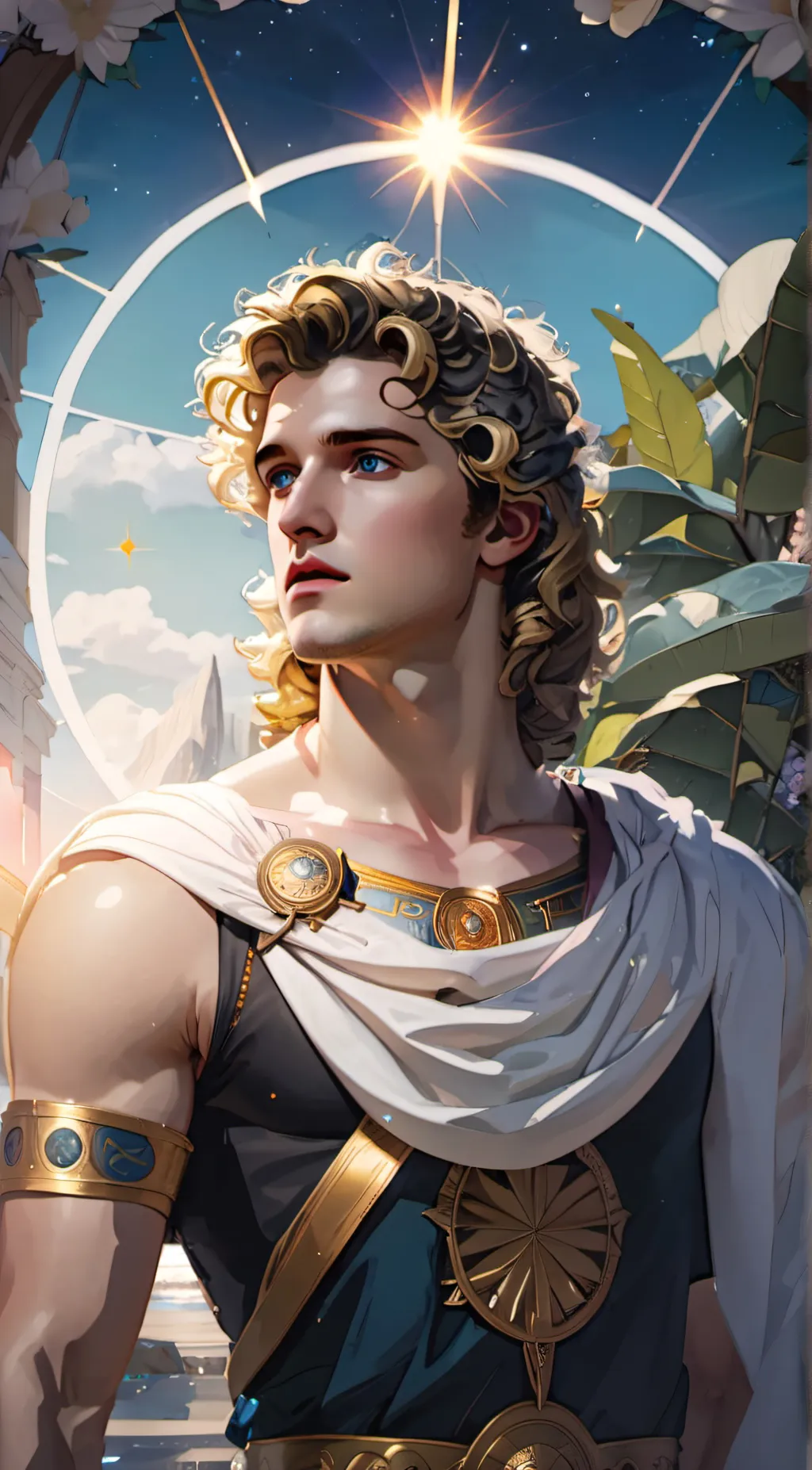 ai character: Apollo background