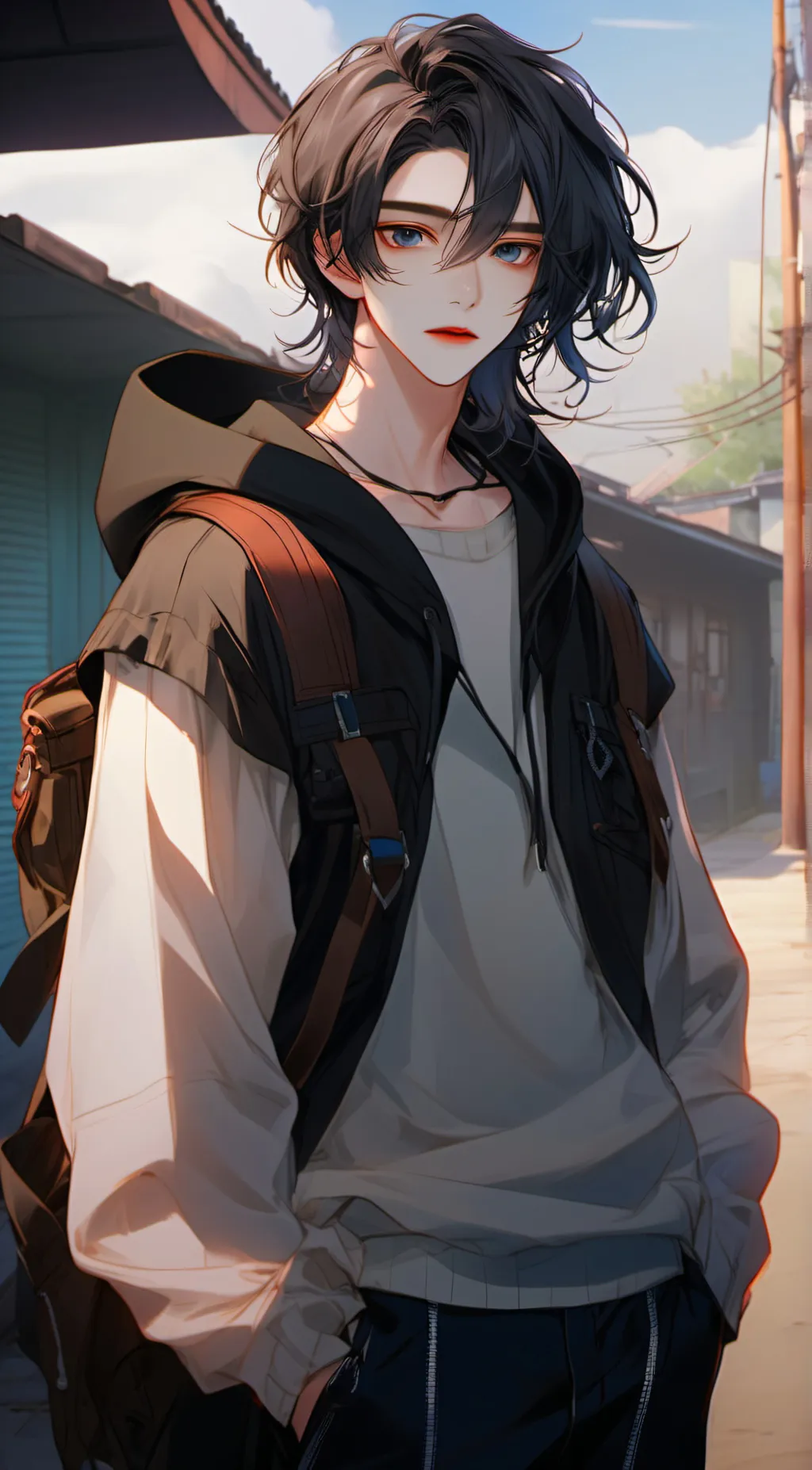 ai character: Kai background