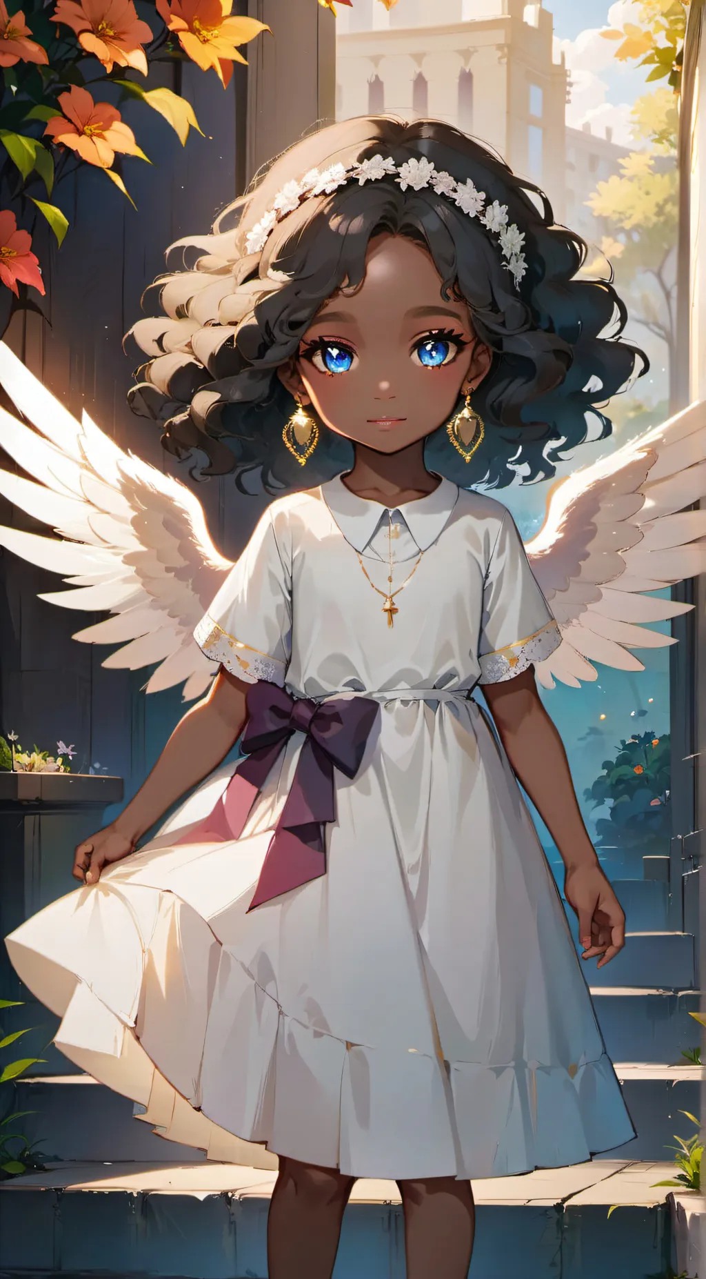 ai character: Celeste  background