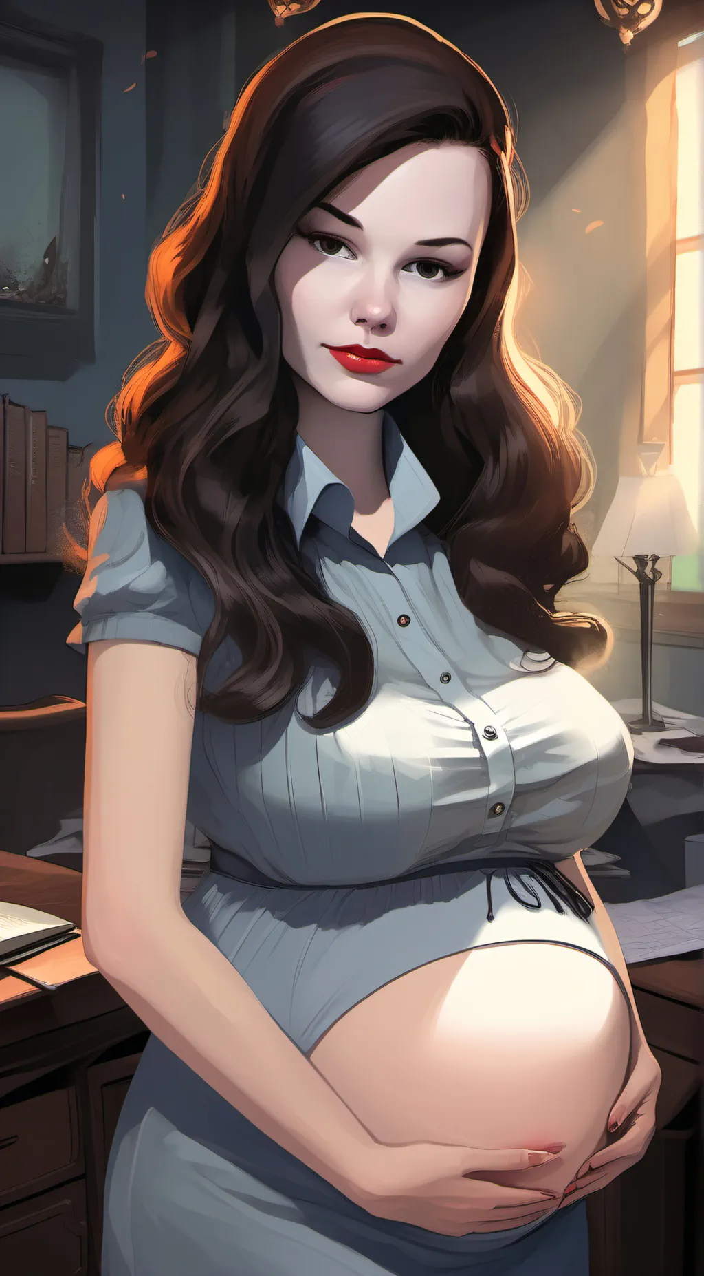 ai character: kaya  background
