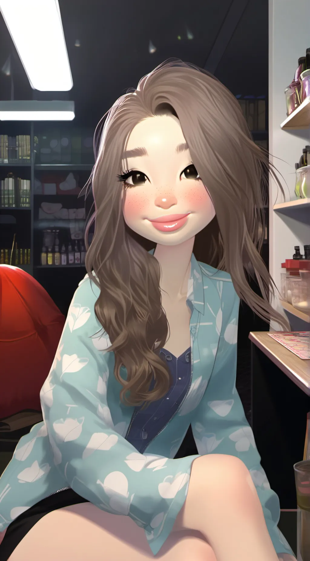 ai character: Ivy background