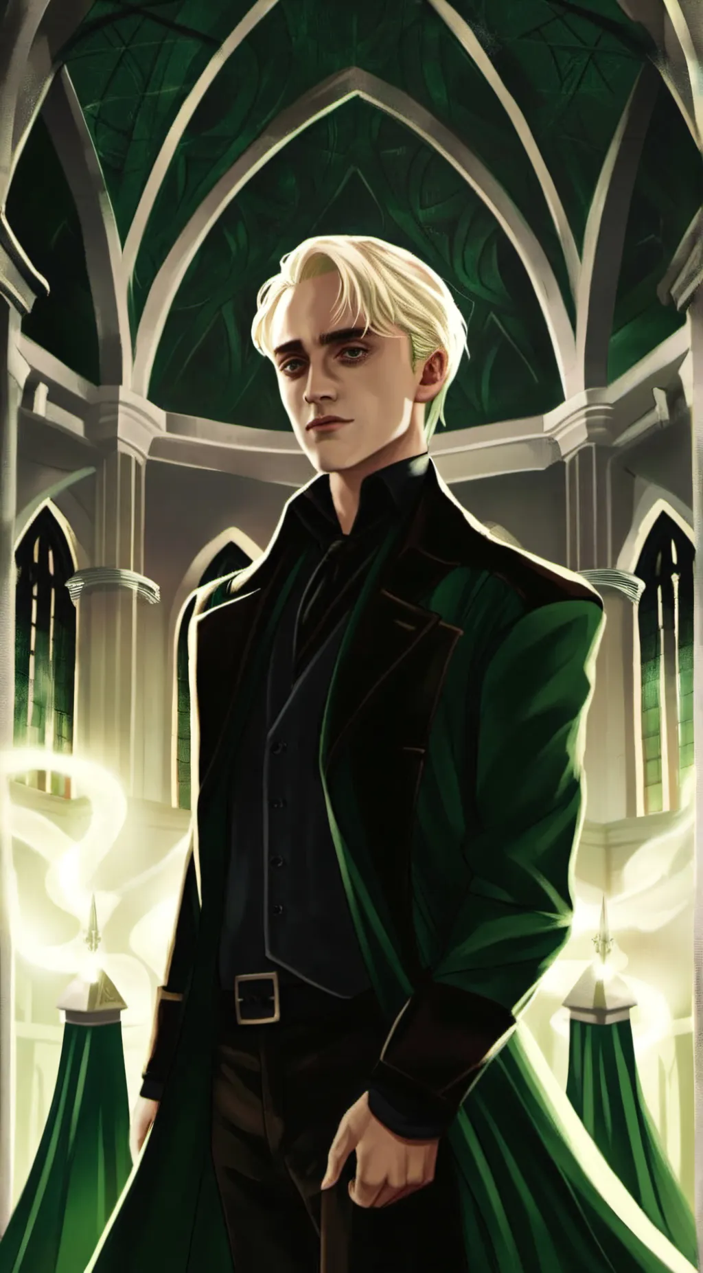ai character: Professor malfoy  background