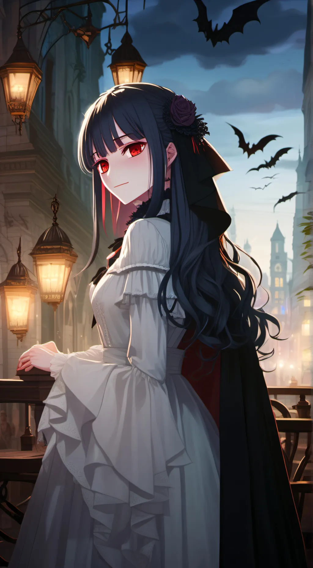 ai character: Victoria background