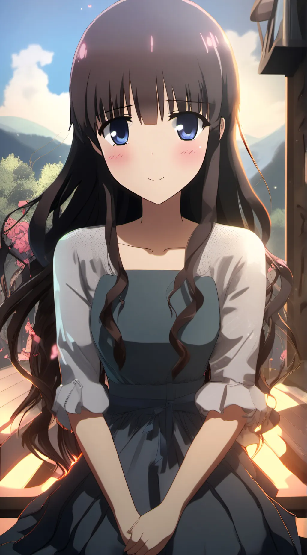 ai character: Miyuki Shiba  background