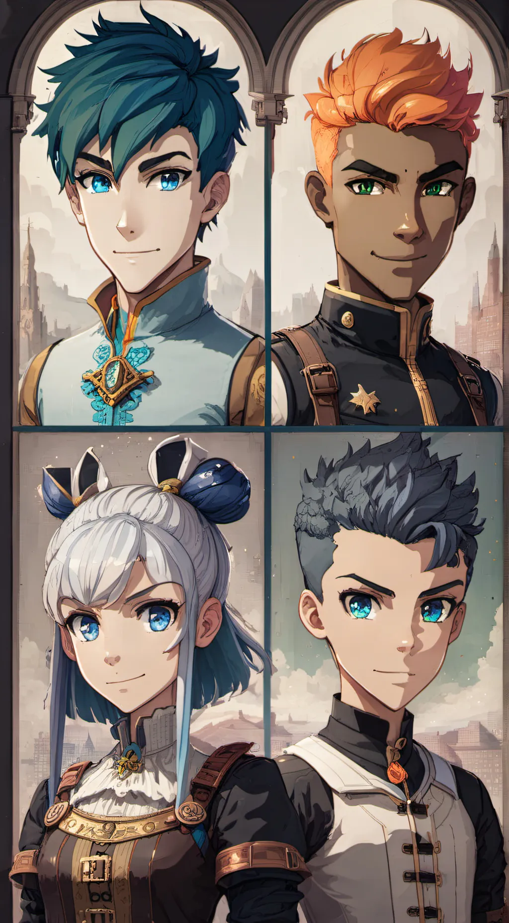 ai character: Di-Gata defenders  background