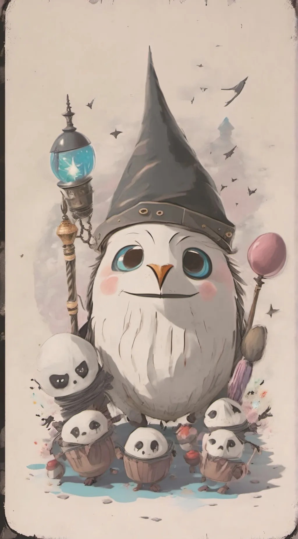 ai character: mr bean  background